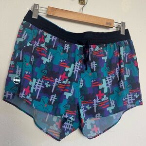 Janji 3”AFO Middle Short Field Map Jasper Running